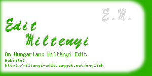 edit miltenyi business card